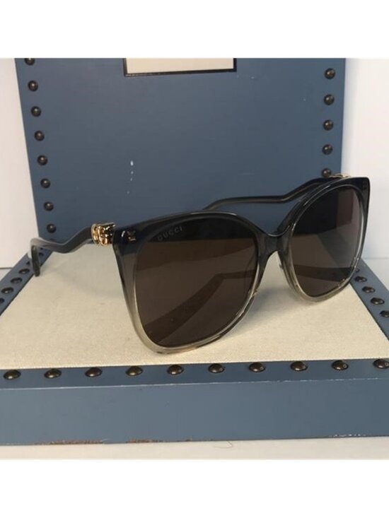 New - GUCCI GG1010s 002 double-G temples and a large coverage area for full pr… main image 7